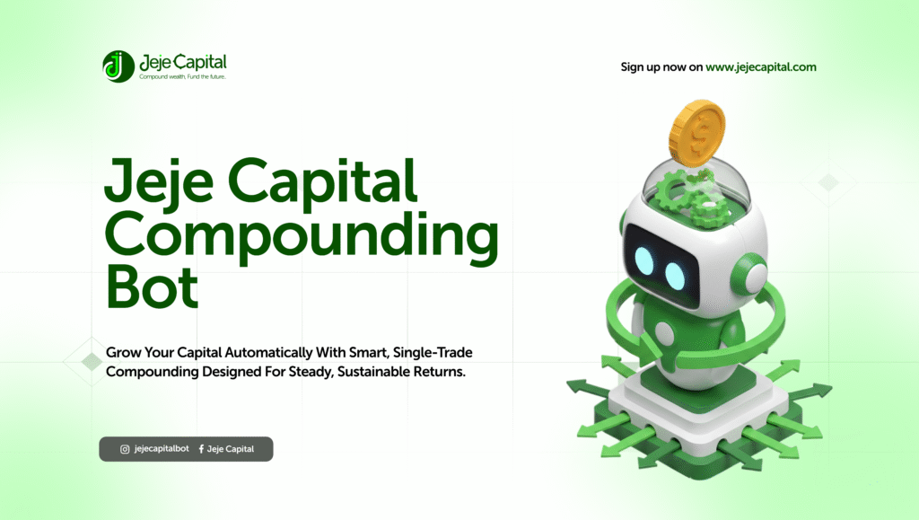Jeje Capital Launches AI Compounding Trading Bot | Smarter way to trade in 2026